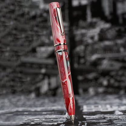 Delta Spaccanapoli Rollerball Pen Ruffo(Pink Swirl)