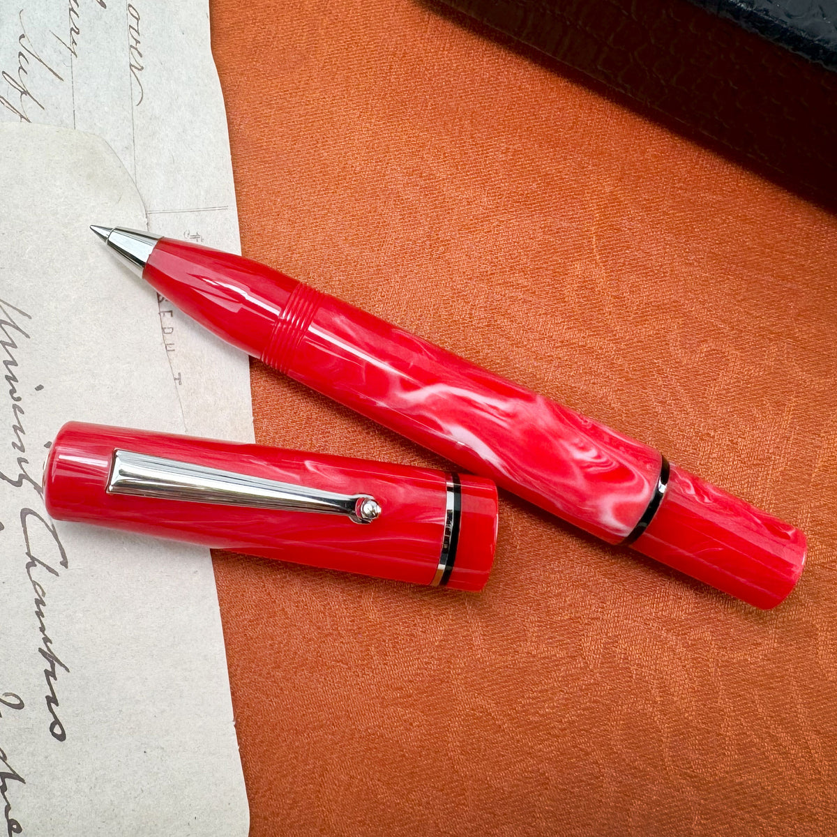 Delta Spaccanapoli Rollerball Pen Arcivescovile(Red)