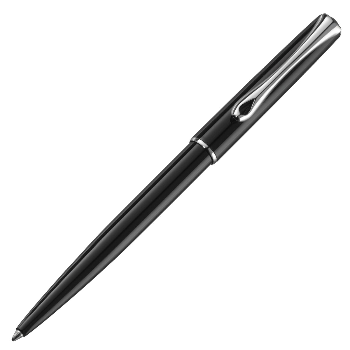 Diplomat Traveller Black Lacquer easyFLOW Ballpoint Pen
