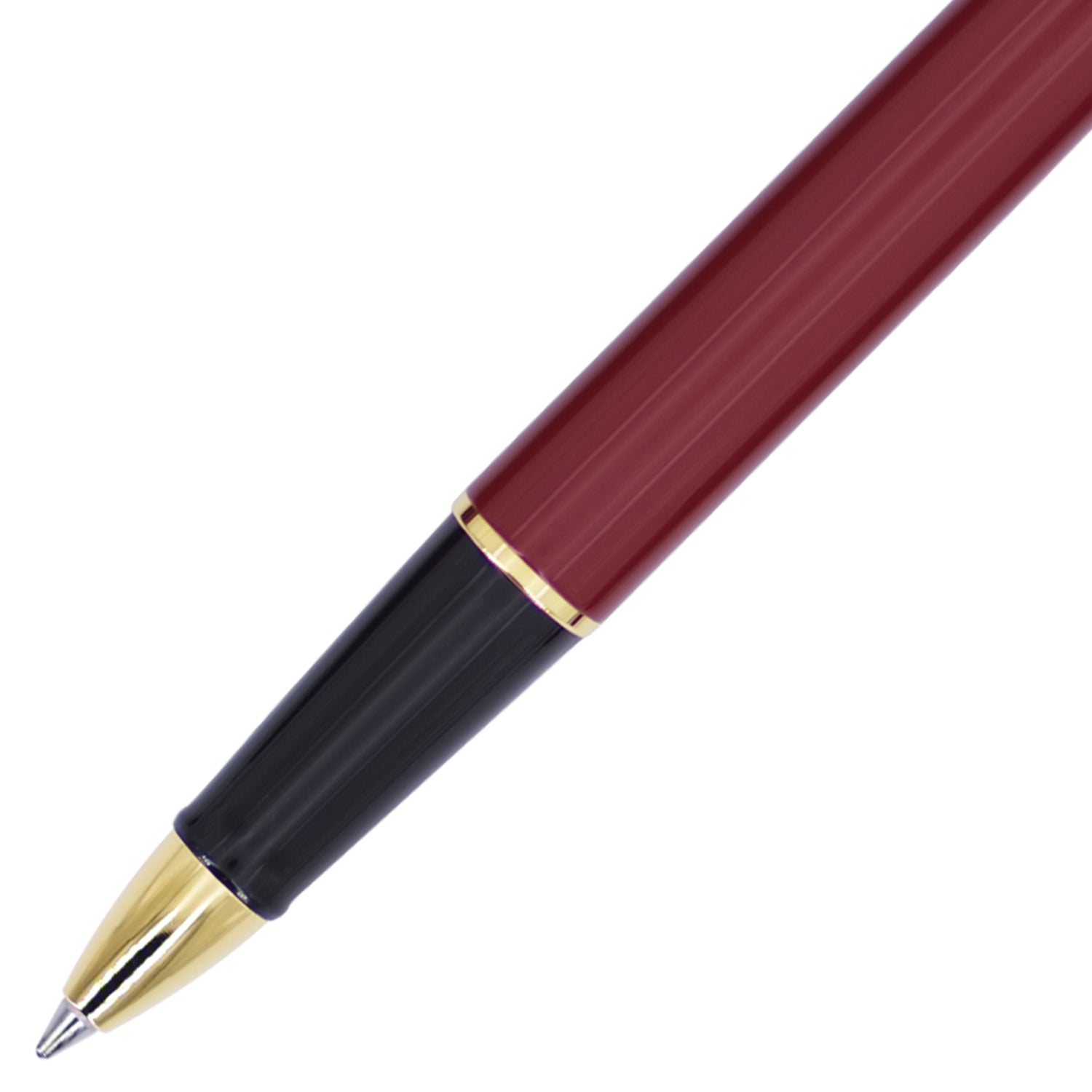 Diplomat Traveller Dark Red Gold Rollerball Pen