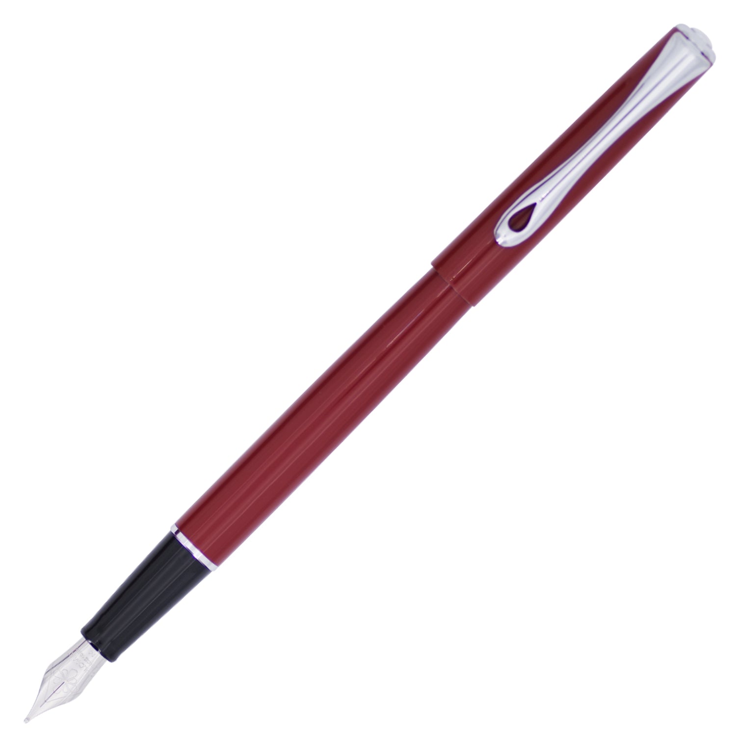 Diplomat Traveller Dark Red Fountain Pen
