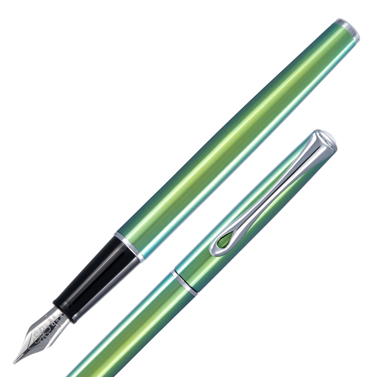 Diplomat Traveller Funky Green Fountain Pen