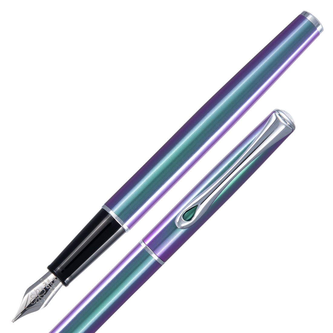 Diplomat Traveller Funky Petrol Fountain Pen