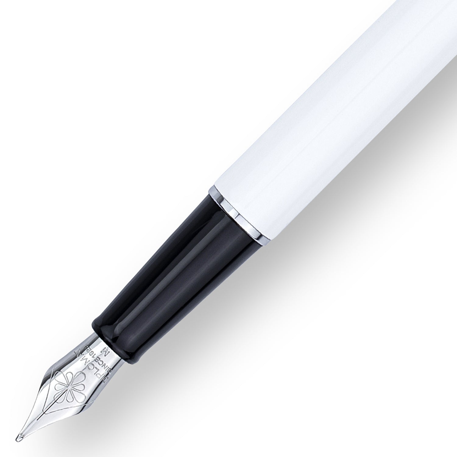 Diplomat Traveller Snowwhite Fountain Pen