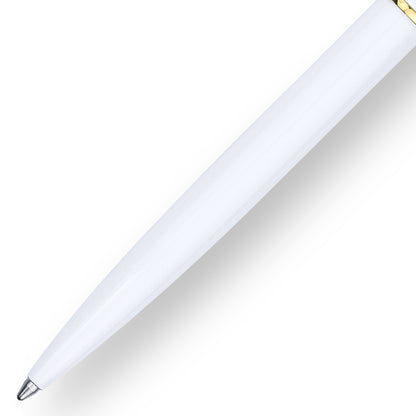Diplomat Traveller Snowwhite Gold easyFLOW Ballpoint Pen