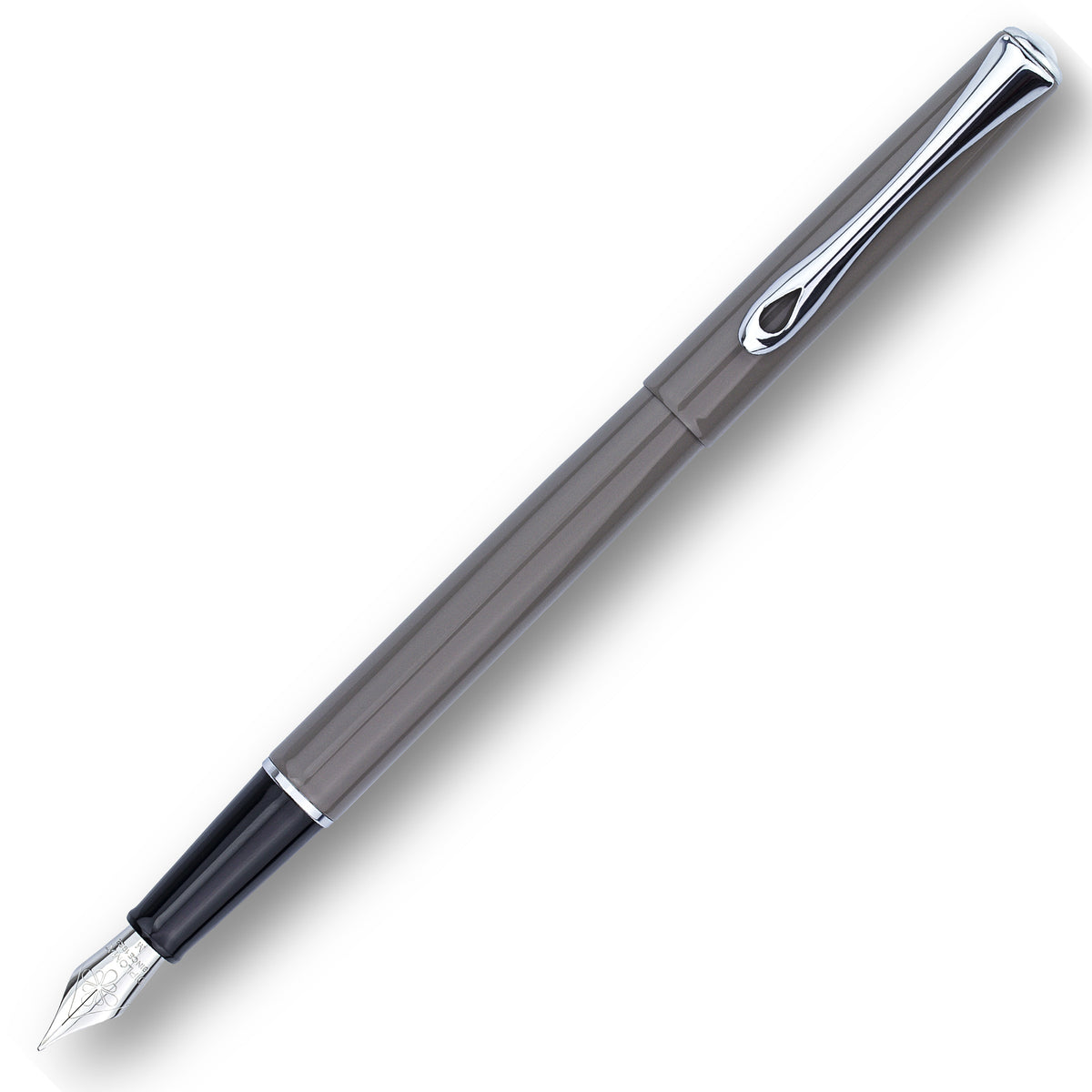 Diplomat Traveller Taupe Grey Fountain Pen
