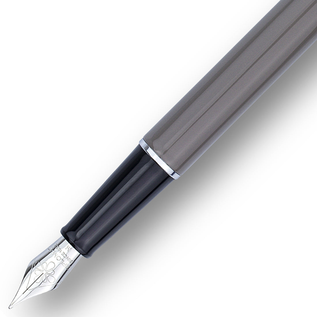 Diplomat Traveller Taupe Grey Fountain Pen