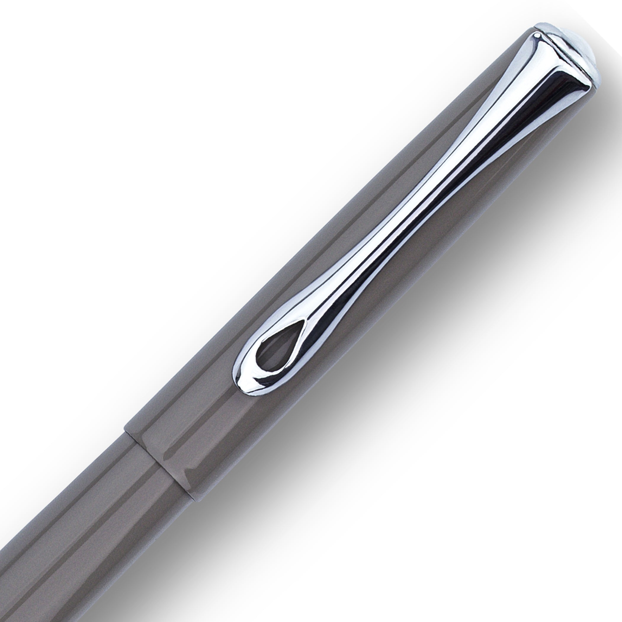 Diplomat Traveller Taupe Grey Fountain Pen