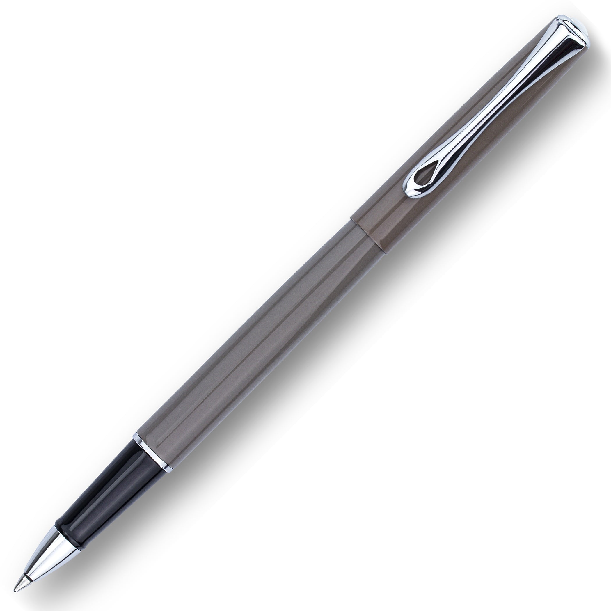 Diplomat Traveller Taupe Grey Rollerball Pen