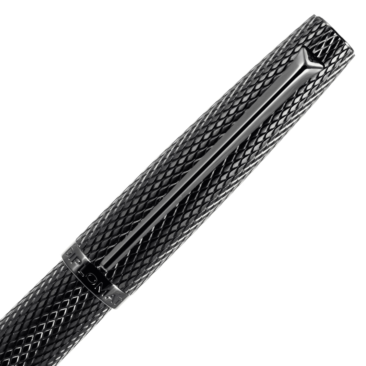 Diplomat Viper Black Fountain Pen Fine/Medium Nib