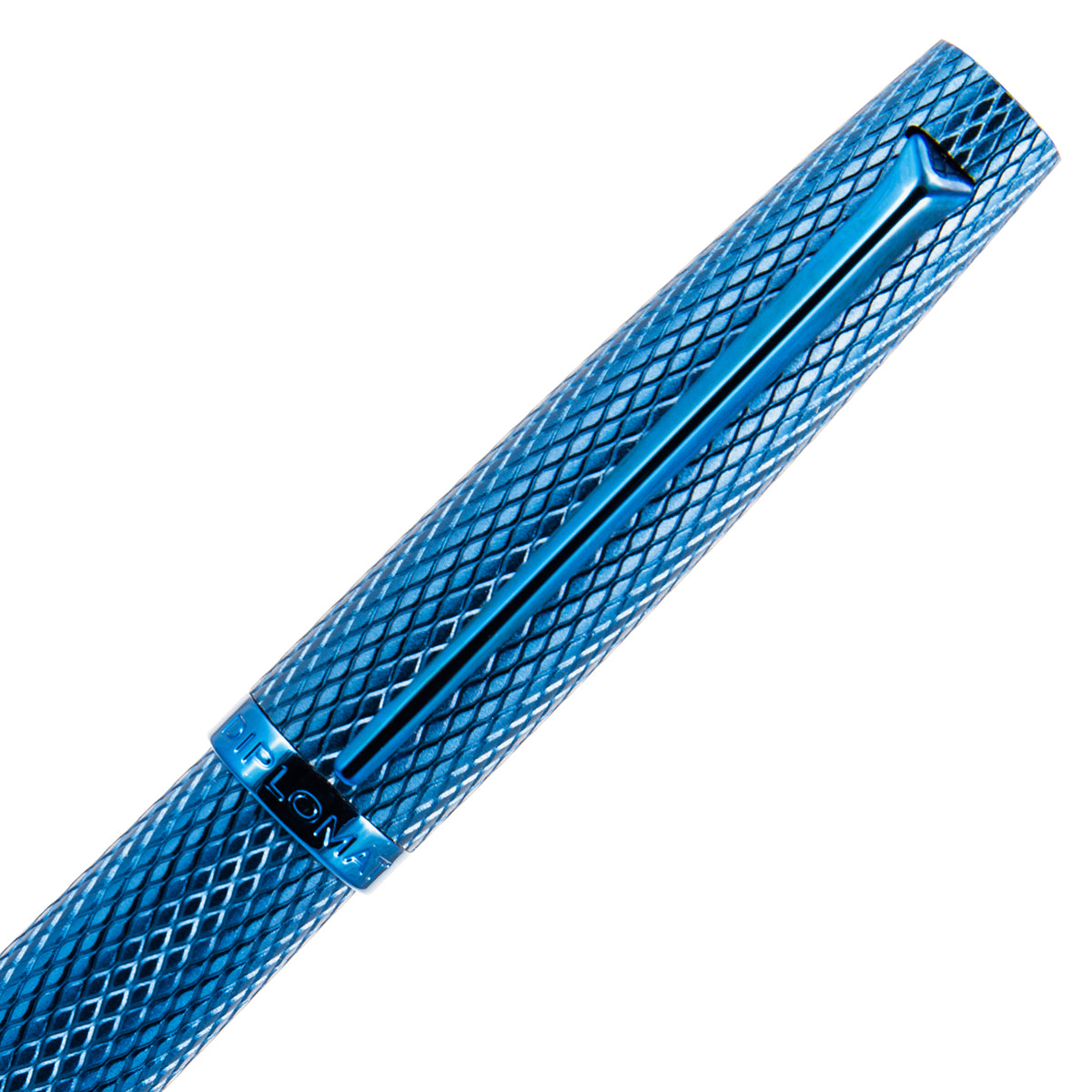 Diplomat Viper Blue Fountain Pen Fine/Medium Nib
