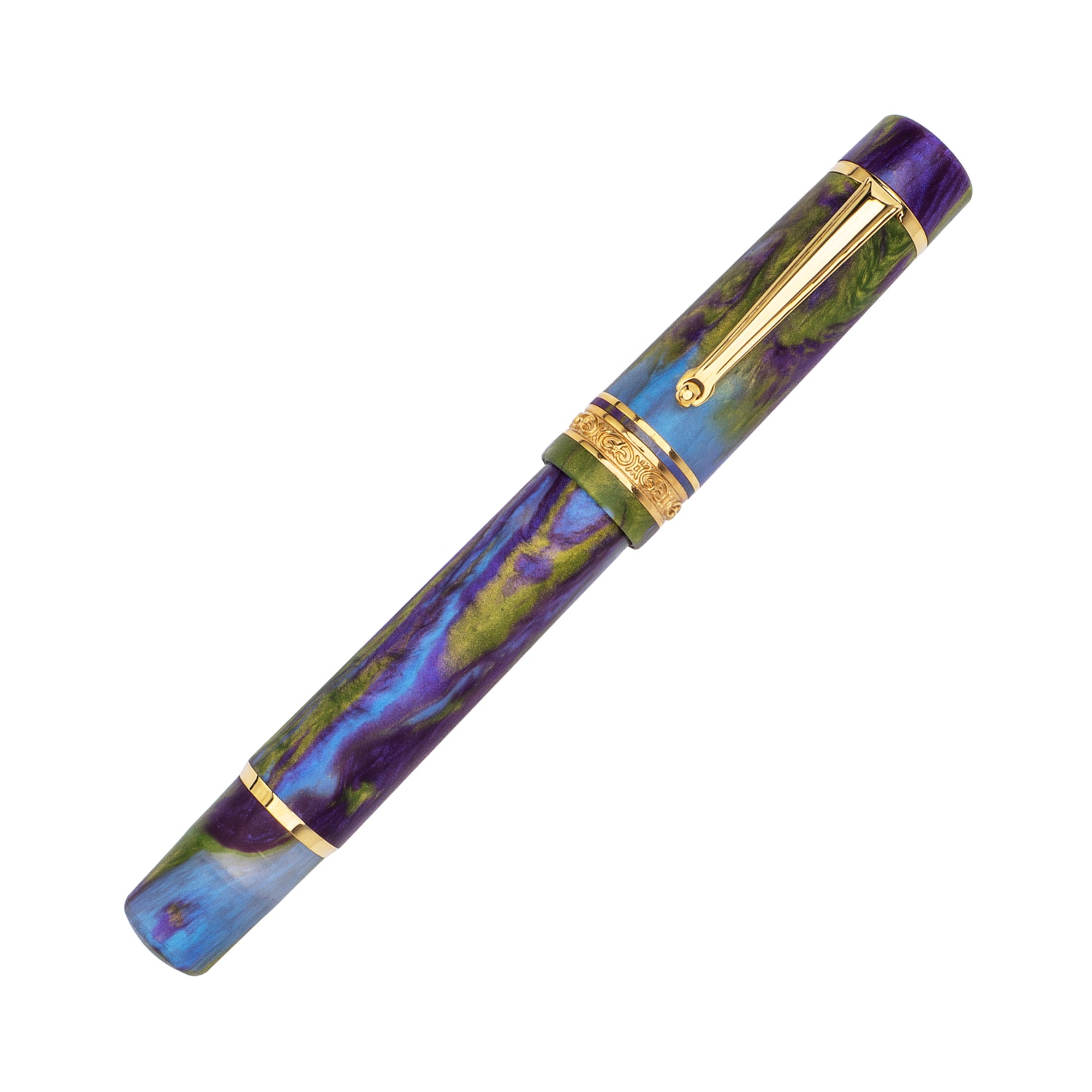 Delta Reservoir Limited Edition Wisteria Walk Fountain Pen Purple Resin 88