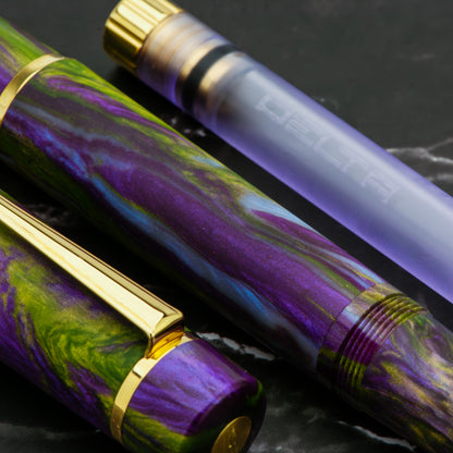 Delta Reservoir Limited Edition Wisteria Walk Fountain Pen Purple Resin 88