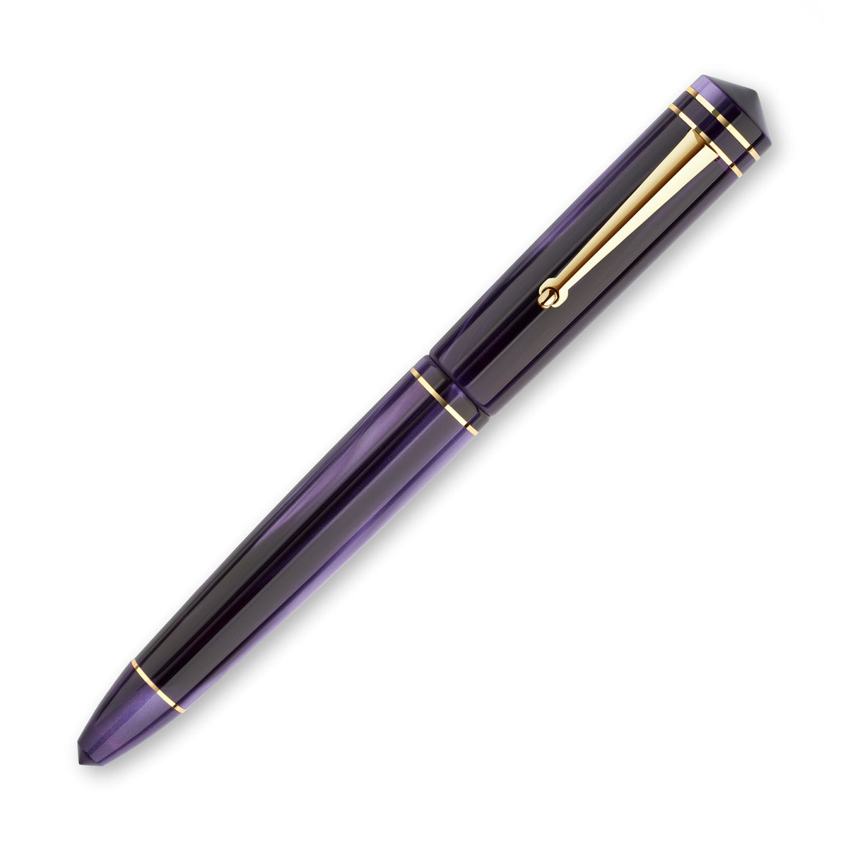 Delta Write Balance Purple Fountain Pen