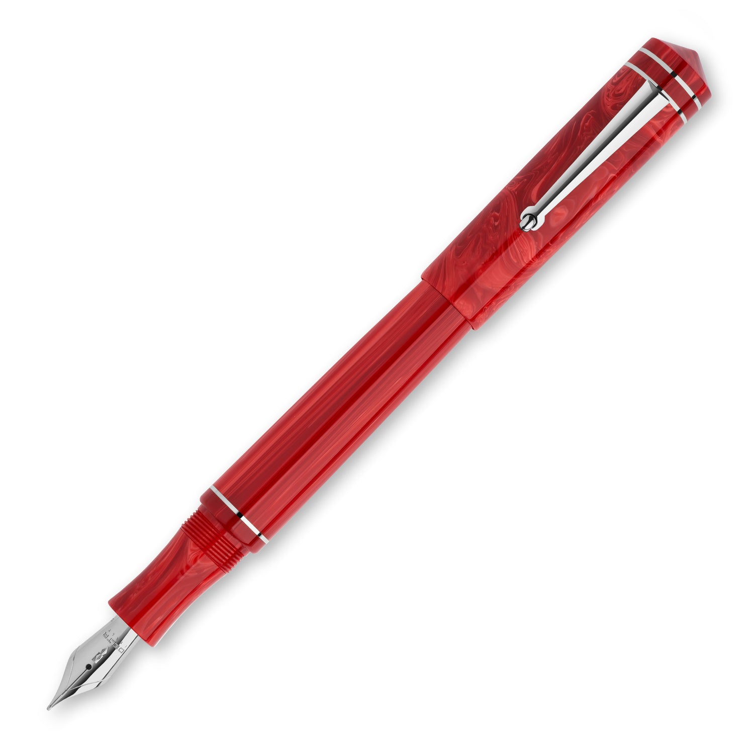 Delta Write Balance Red Fountain Pen