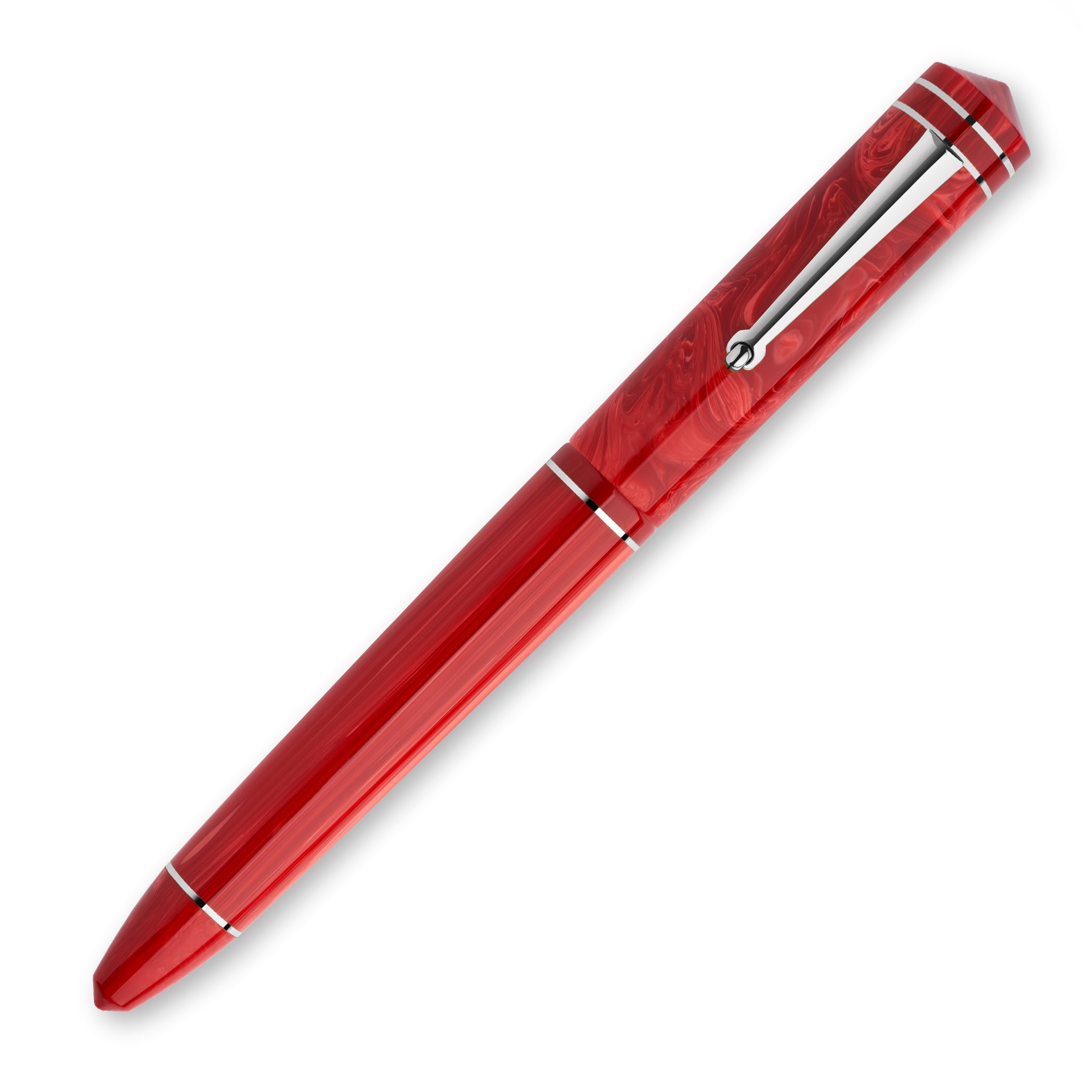 Delta Write Balance Red Fountain Pen